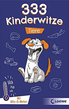 portada 333 Kinderwitze - Tiere: Mit Witz-O-Meter - Witzebuch, Schülerwitze, Witze für Kinder (en Alemán)