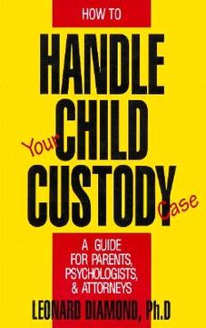 portada how to handle child custody (en Inglés)