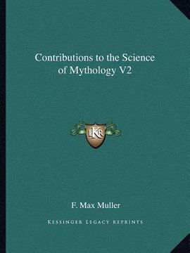 portada contributions to the science of mythology v2