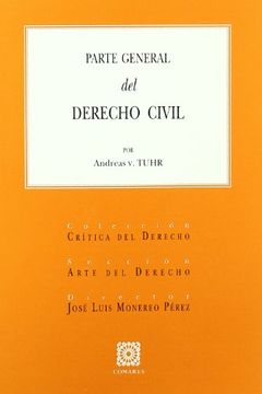 portada Parte General del Derecho Civil (in Spanish)