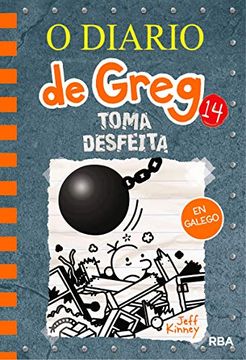 portada O Diario de Greg 14. Toma Desfeita (in Galician)