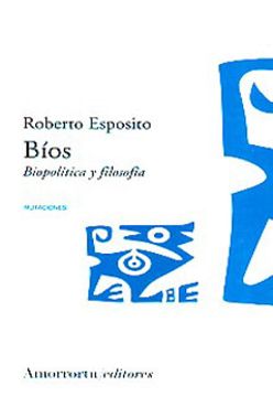 portada bios. biopolitica y filosofia