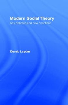 portada modern social theory (en Inglés)