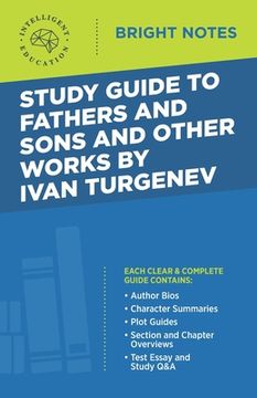 portada Study Guide to Fathers and Sons and Other Works by Ivan Turgenev