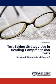 portada test-taking strategy use in reading comprehension tests (en Inglés)
