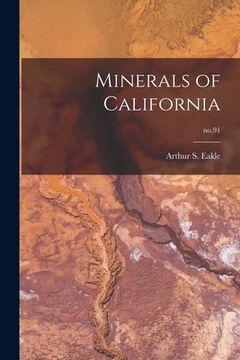 portada Minerals of California; no.91 (en Inglés)