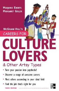 portada careers for culture lovers & other artsy types (in English)