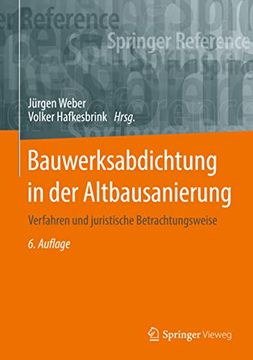 portada Bauwerksabdichtung in der Altbausanierung: Verfahren und Juristische Betrachtungsweise (in German)