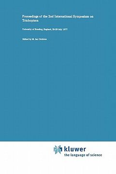 portada proceedings of the second international symposium on trichoptera (in English)
