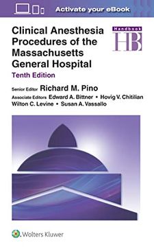 portada Clinical Anesthesia Procedures of the Massachusetts General Hospital (in English)