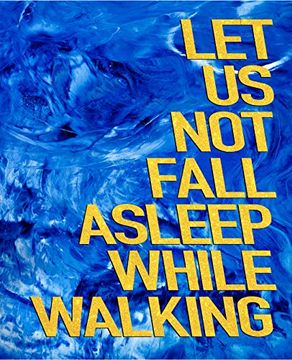 portada Let Us Not Fall Asleep While Walking (en Inglés)