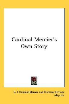 portada cardinal mercier's own story