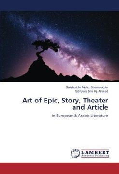portada Art of Epic, Story, Theater and Article (in English)