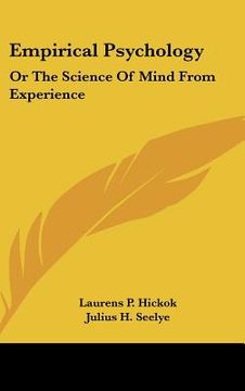 portada empirical psychology: or the science of mind from experience