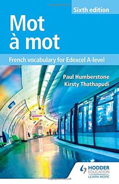 portada Mot à Mot Sixth Edition: French Vocabulary for Edexcel A-level
