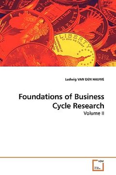portada foundations of business cycle research
