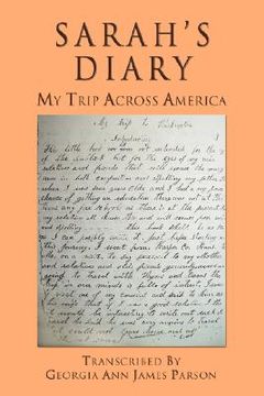 portada sarah's diary: my trip across america (in English)