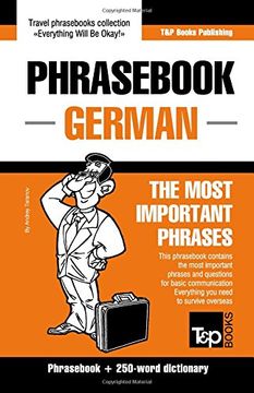 portada English-German Phras and 250-Word Mini Dictionary (en Inglés)