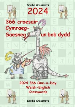 portada 2024 366 Croesair Cymraeg-Saesneg un bob Dydd / One-A-Day Welsh-English Crosswords