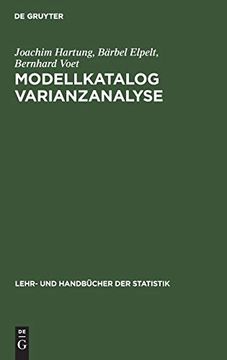 portada Modellkatalog Varianzanalyse (Lehr- und Handbucher der Statistik) (in German)