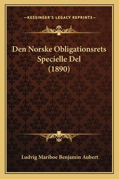 portada Den Norske Obligationsrets Specielle Del (1890)