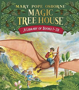 portada The Magic Tree House Library: Books 1-28 (en Inglés)