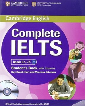 portada Complete Ielts Bands 6. 5 - 7. 5 Students+Key+Cd (en Inglés)