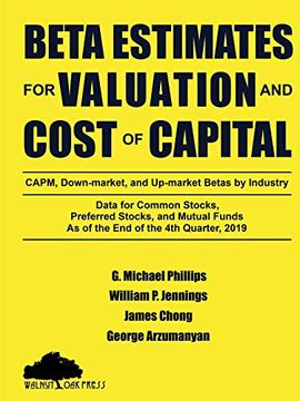 portada Beta Estimates for Valuation and Cost of Capital, as of the end of the 4th Quarter, 2019 (en Inglés)