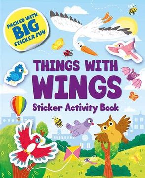 portada Things With Wings Sticker Activity Book (s & a big Sticker Fun) (en Inglés)