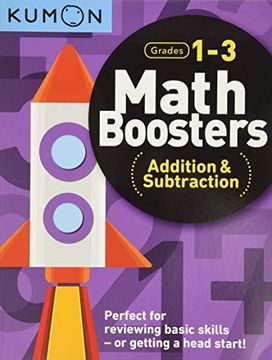 portada Math Boosters: Addition & Subtraction (Grades 1-3) (in English)