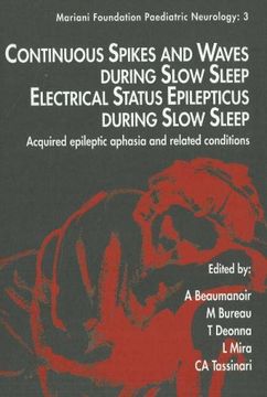 portada Continuous Spikes and Waves During Slow Sleep (en Inglés)