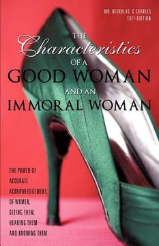 portada the characteristics of a good woman and an immoral woman (en Inglés)
