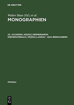 portada Jockgrim, Kr[eis] Germersheim. Niederhorbach, Kr[eis] Landau - Bad Bergzabern (Phonai)