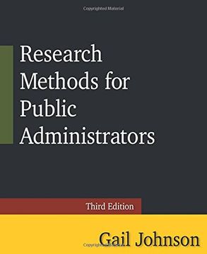 portada Research Methods for Public Administrators: Third Edition (en Inglés)
