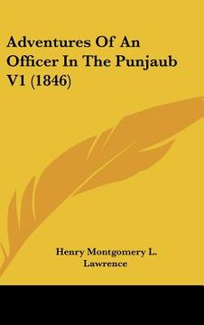 portada adventures of an officer in the punjaub v1 (1846) (en Inglés)