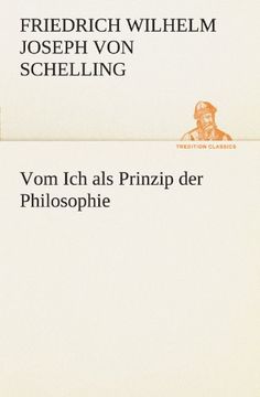 portada Vom Ich als Prinzip der Philosophie (TREDITION CLASSICS) (German Edition)