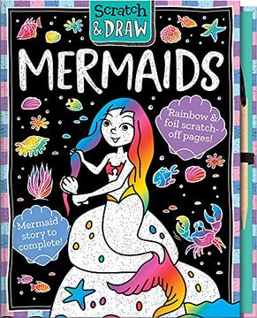portada Scratch and Draw Mermaids (en Inglés)