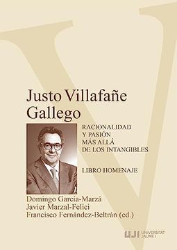 portada Justo Villafañe Gallego. Racionalidad y Pasión más Allá de los Intangibles (in Spanish)