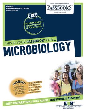 portada Microbiology (Rce-55): Passbooks Study Guide Volume 55 (en Inglés)