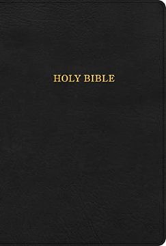 portada Kjv Large Print Thinline Bible, Black Leathertouch, red Letter, Pure Cambridge Text, Presentation Page, Full-Color Maps, Easy-To-Read Bible mcm Type 