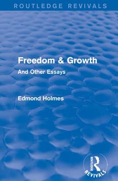 portada Freedom & Growth (Routledge Revivals) (in English)