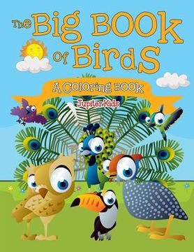 portada The Big Book of Birds (A Coloring Book) (en Inglés)