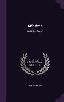 portada Mihrima: And Other Poems (en Inglés)