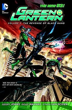 portada Green Lantern Vol. 2: The Revenge of Black Hand (The new 52) (en Inglés)