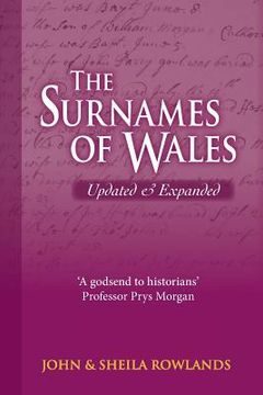 portada Surnames of Wales, Updated & Expanded (en Inglés)
