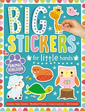 portada Big Stickers for Little Hands Animal Kingdom (in English)