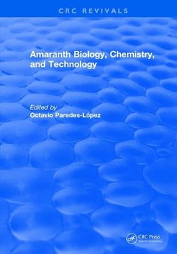 portada Amaranth Biology, Chemistry, and Technology (in English)