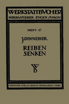 portada Reiben und Senken (Werkstattbücher) (German Edition)