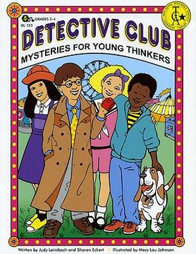 portada detective club: mysteries for young thinkers (en Inglés)