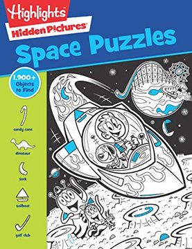 portada Space Puzzles (Highlights(Tm) Hidden Pictures®) (en Inglés)